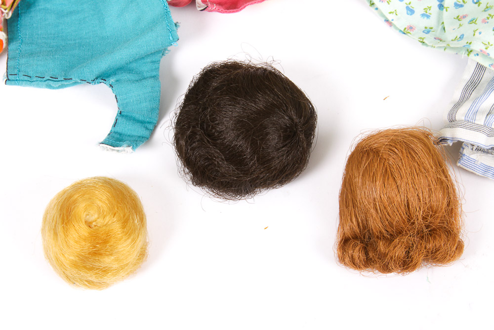 Vintage Barbie Dolls in Travel Cases