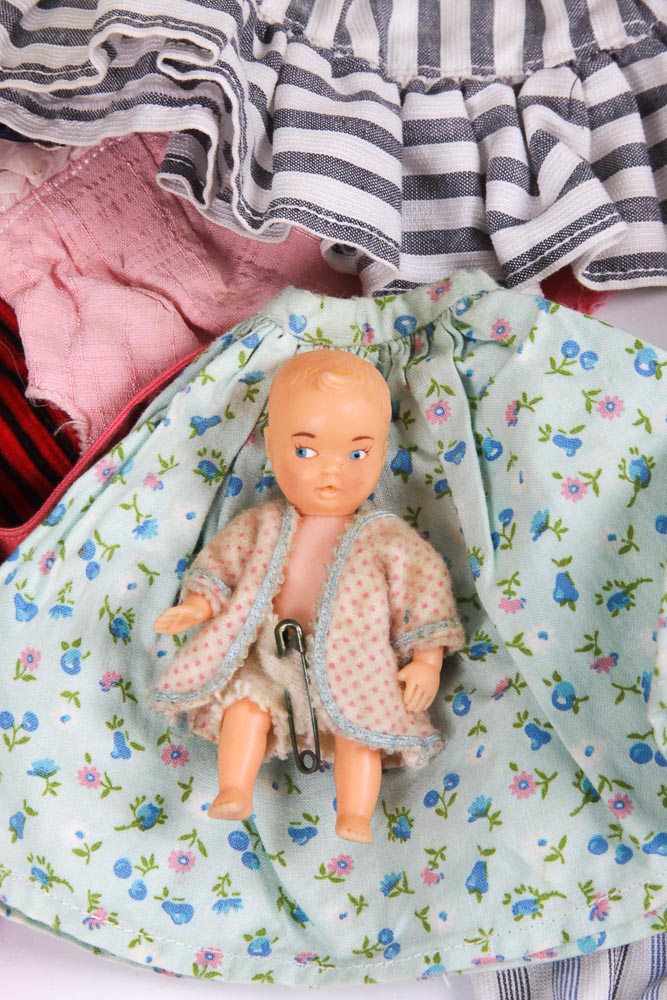 Vintage Barbie Dolls in Travel Cases