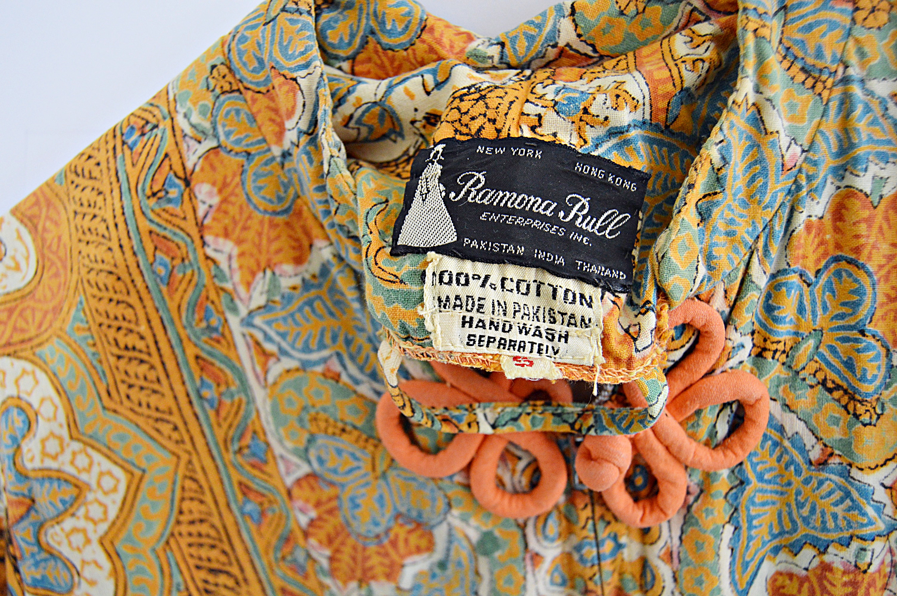 1960s-1970s Cotton Caftans