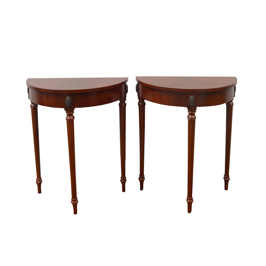 Bombay Company Demilune Tables