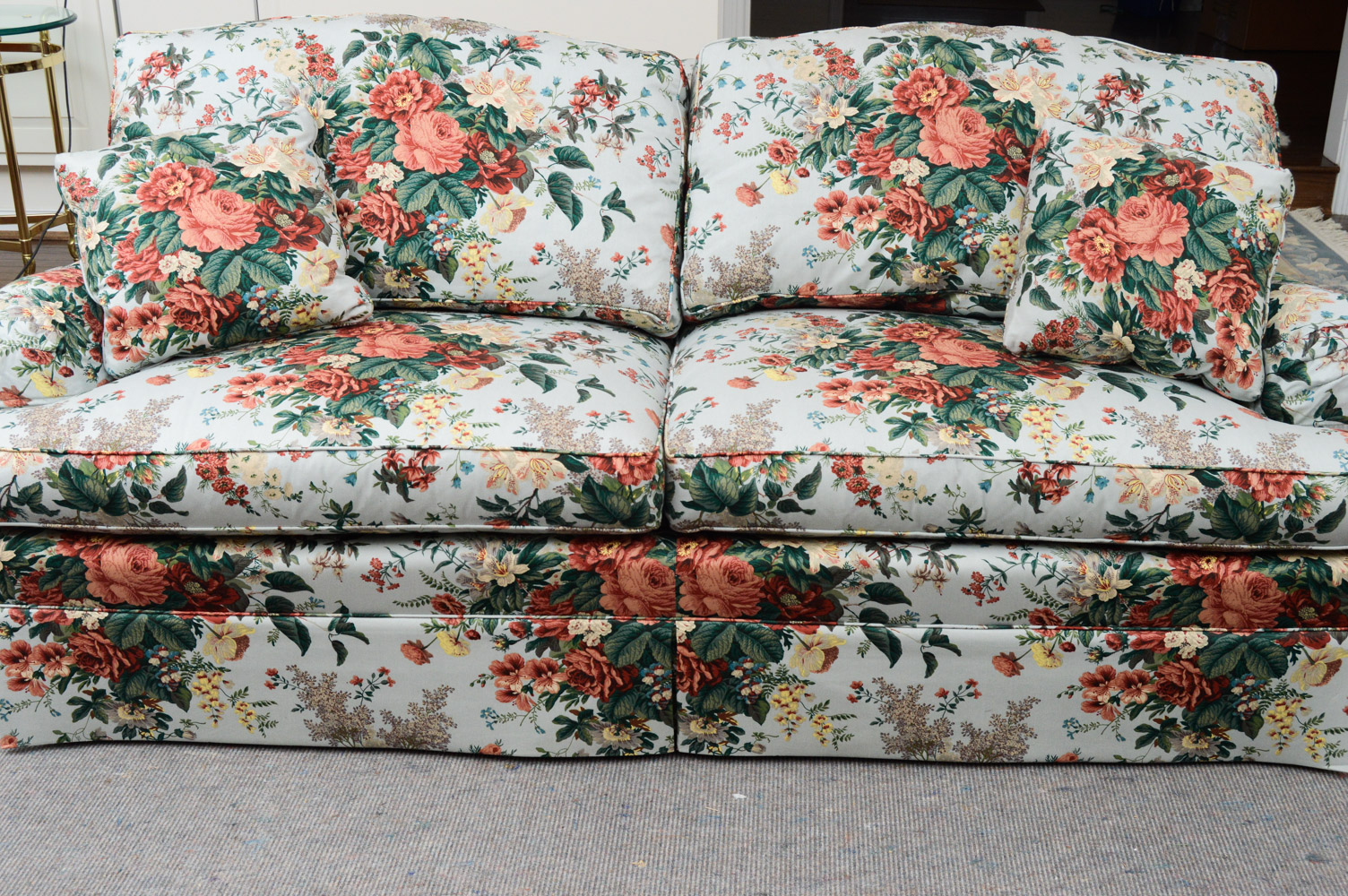 Henredon Floral Sofa