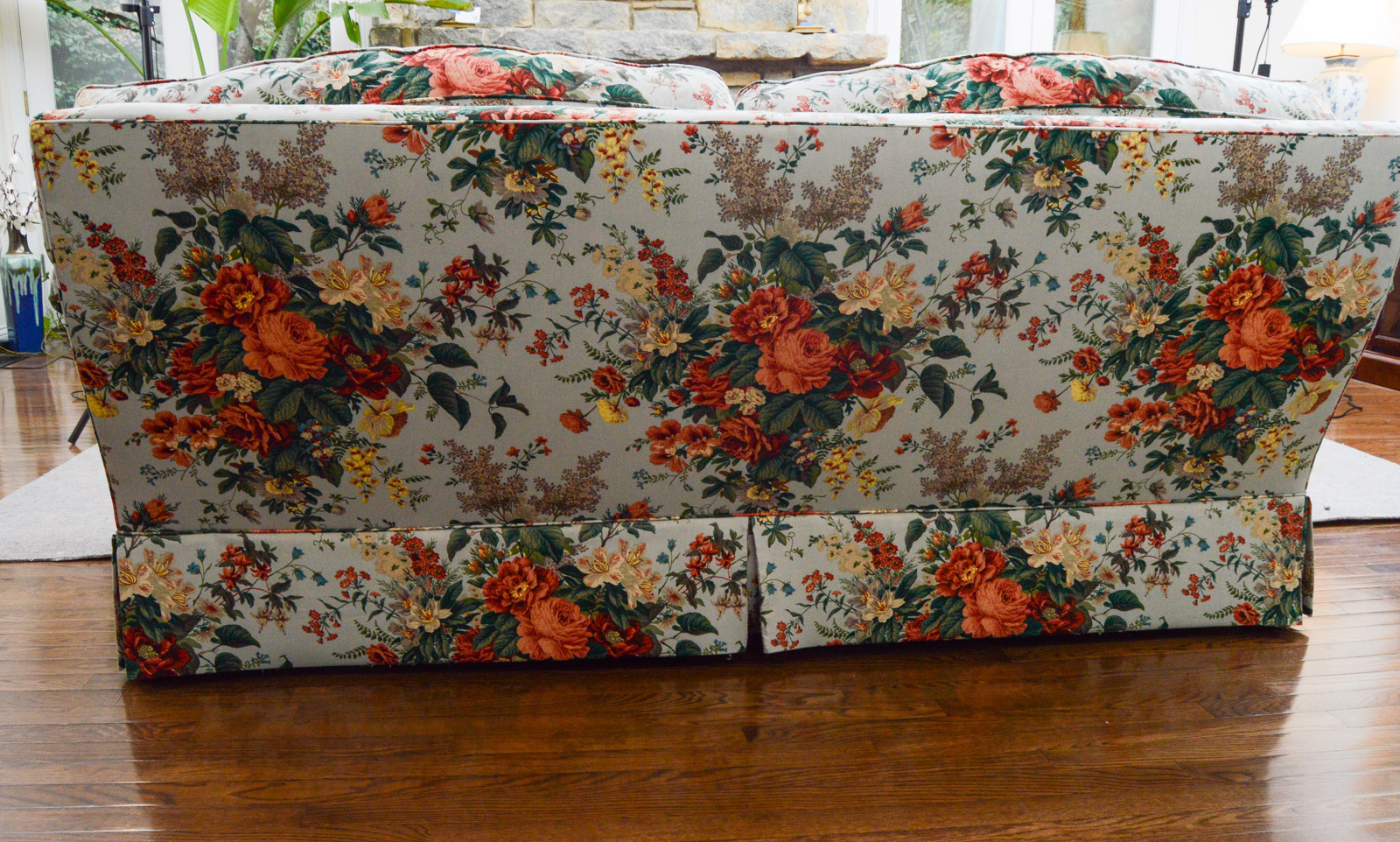 Henredon Floral Sofa