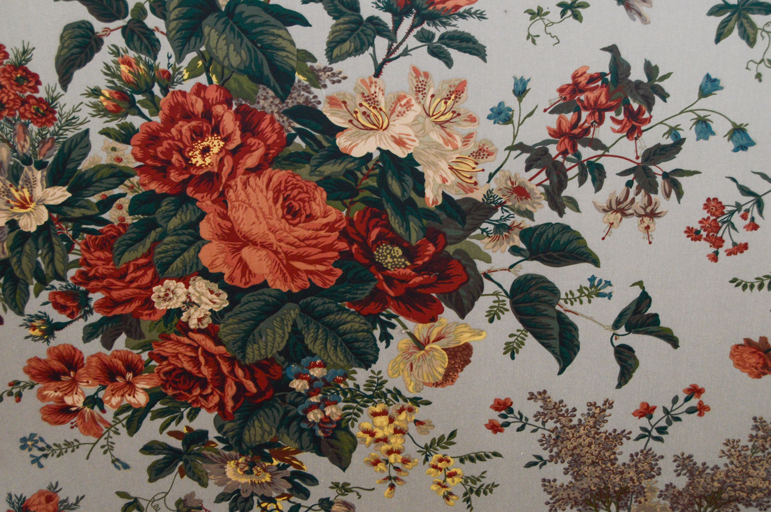 Henredon Floral Sofa