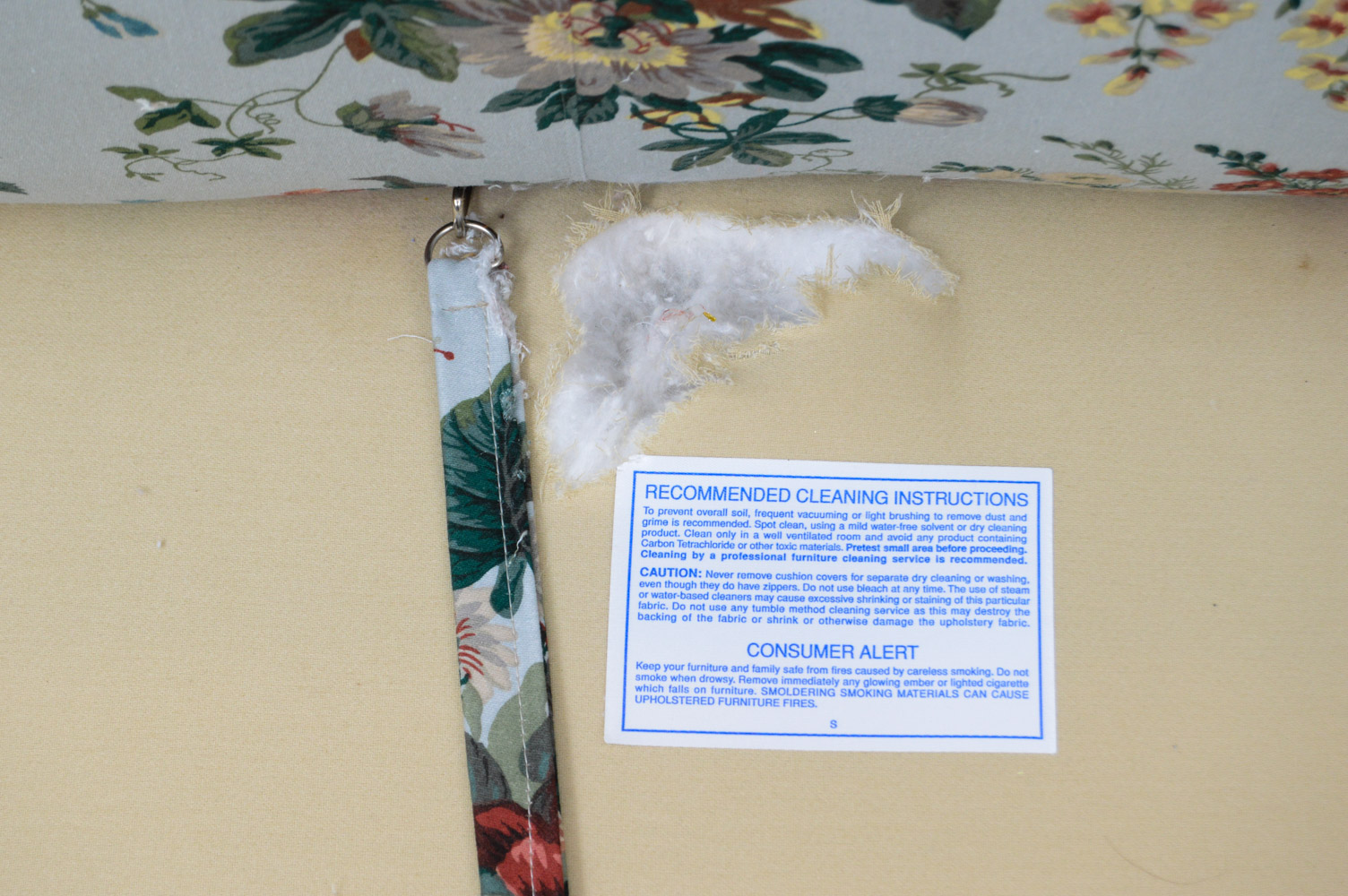 Henredon Floral Sofa