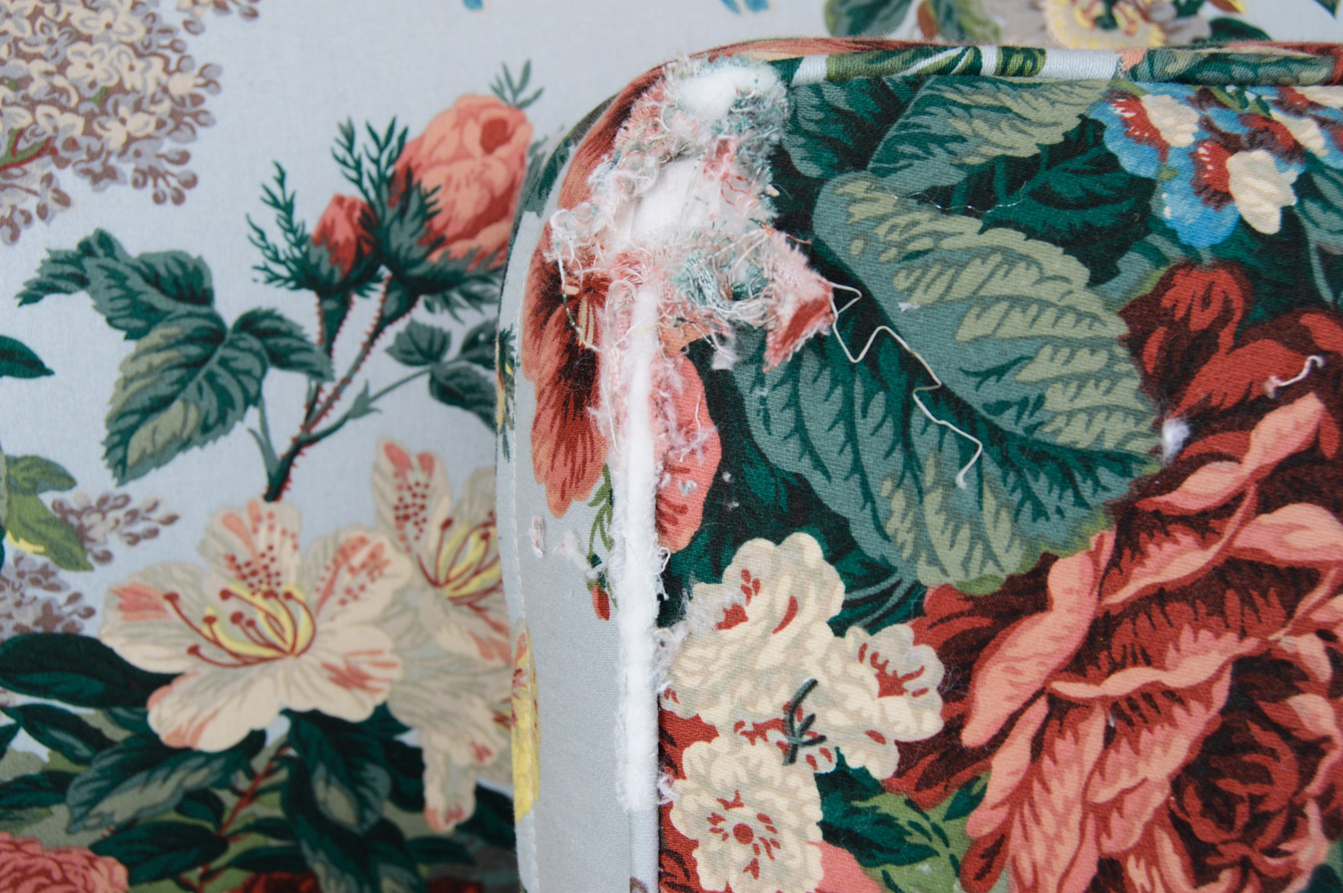 Henredon Floral Sofa