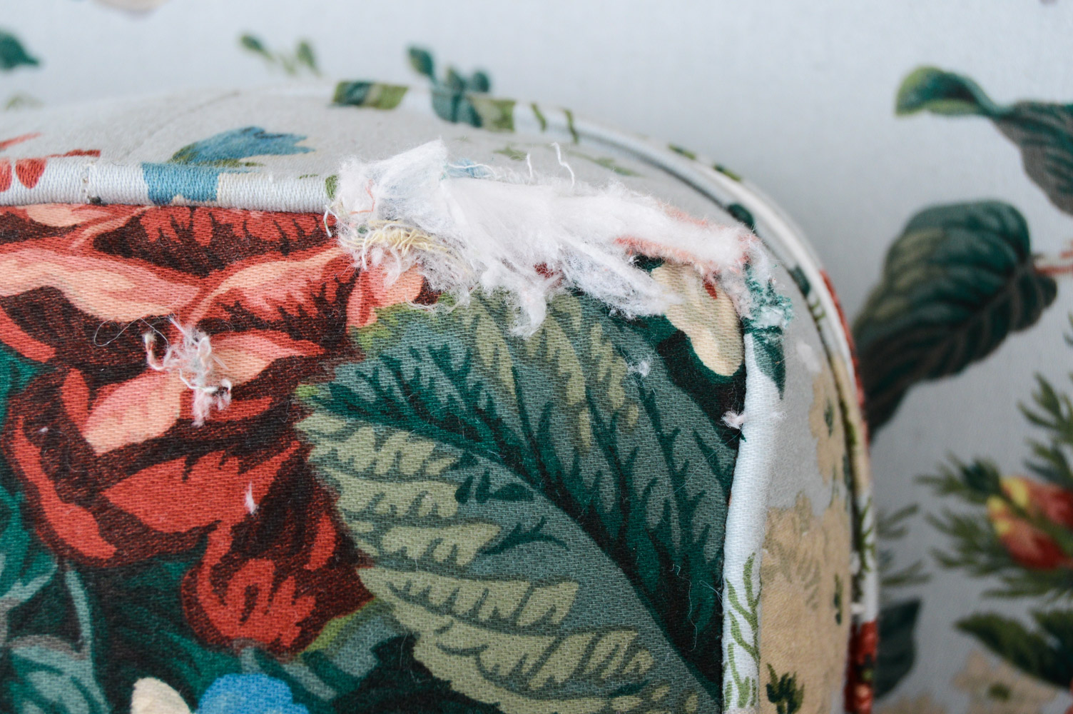 Henredon Floral Sofa