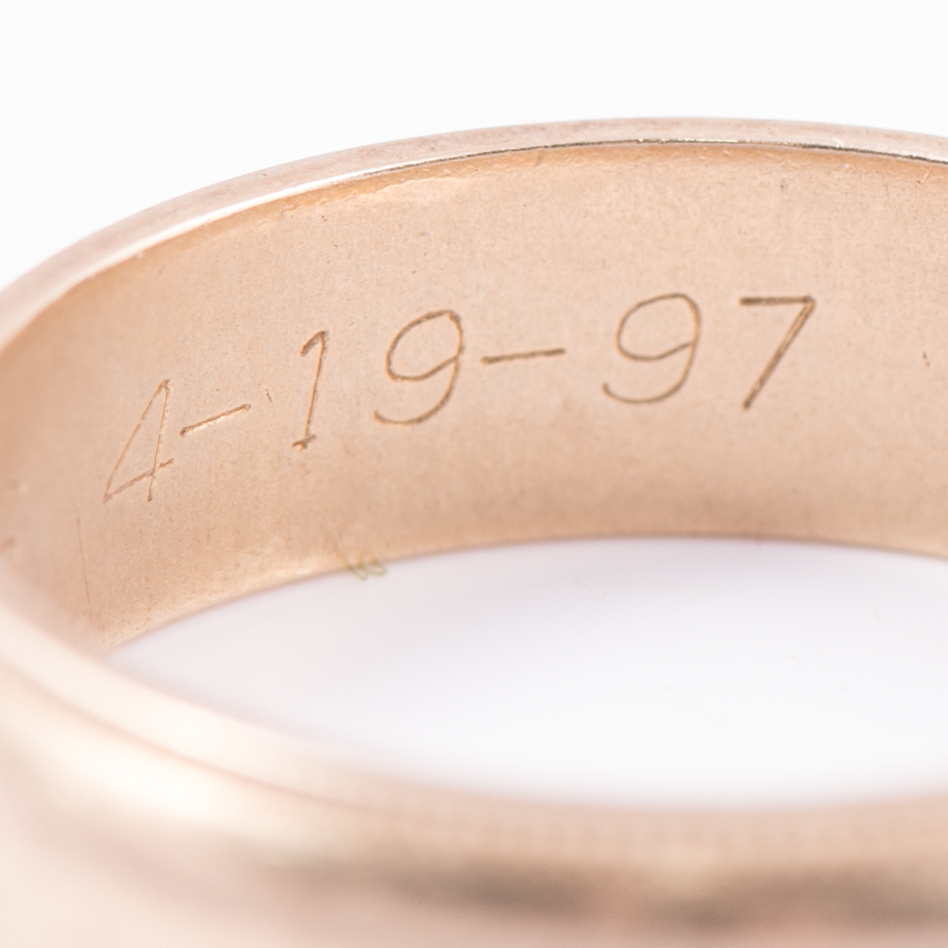 14K Yellow Gold Band