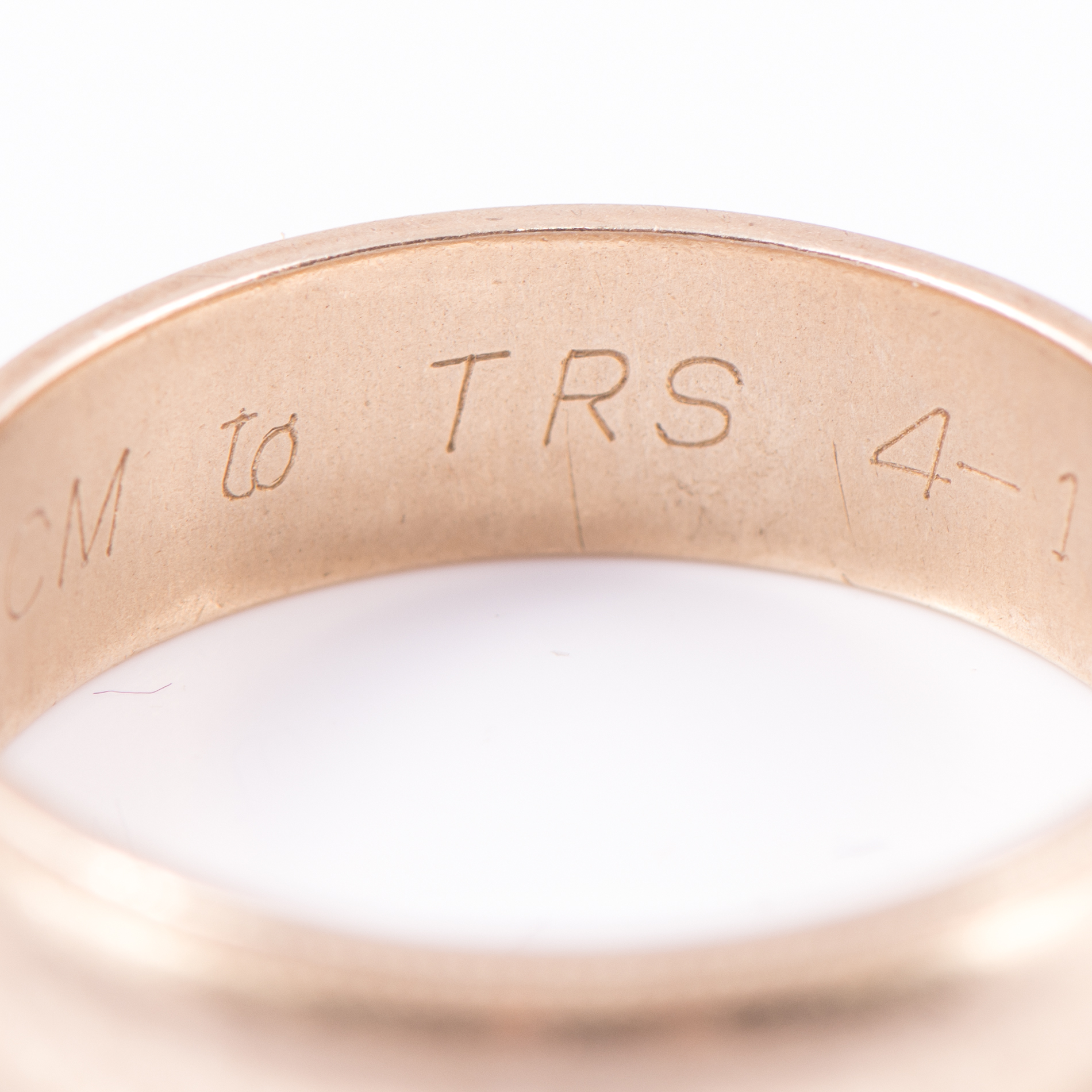 14K Yellow Gold Band