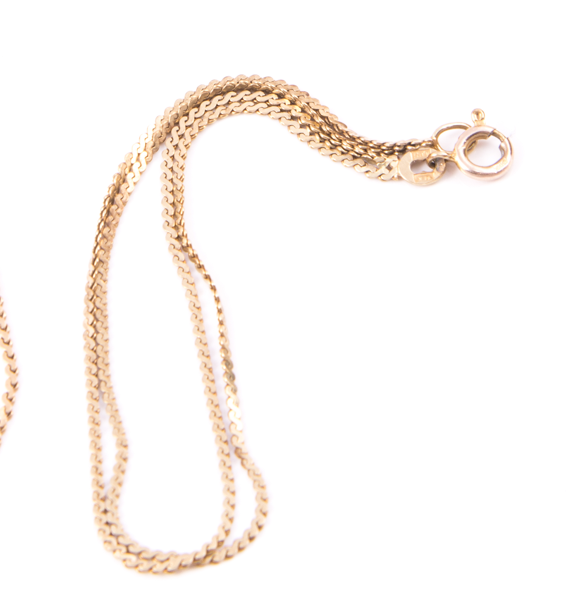 14K Yellow Gold Chain and Bracelet