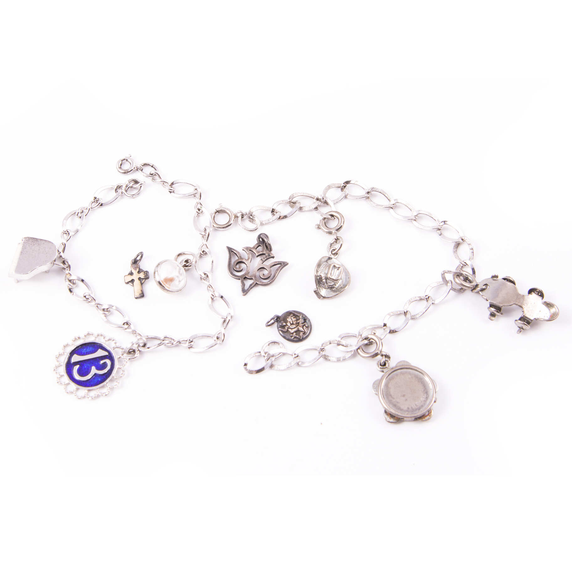 Sterling Silver Charm Bracelet
