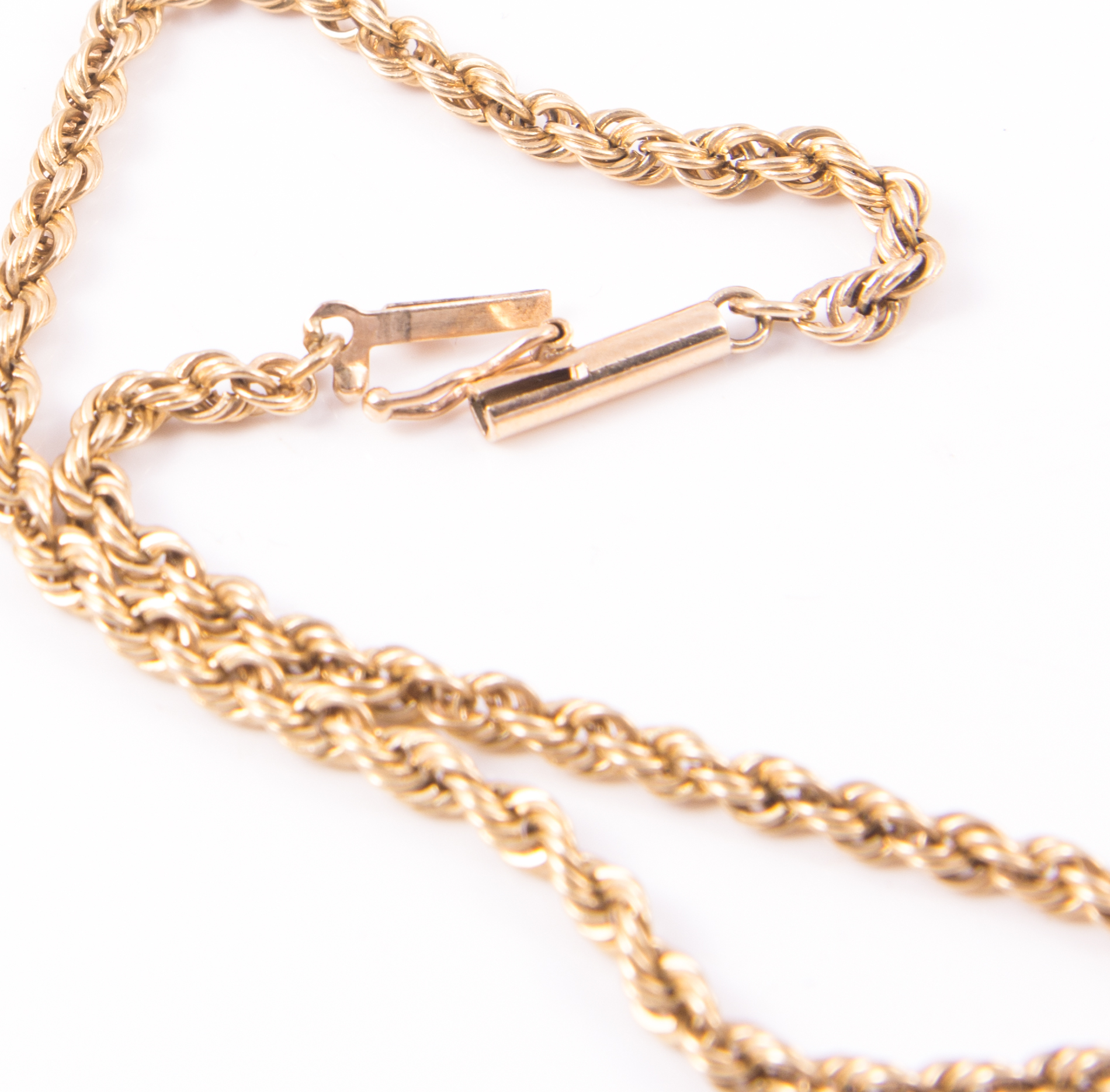 14K Yellow Gold Rope Bracelet