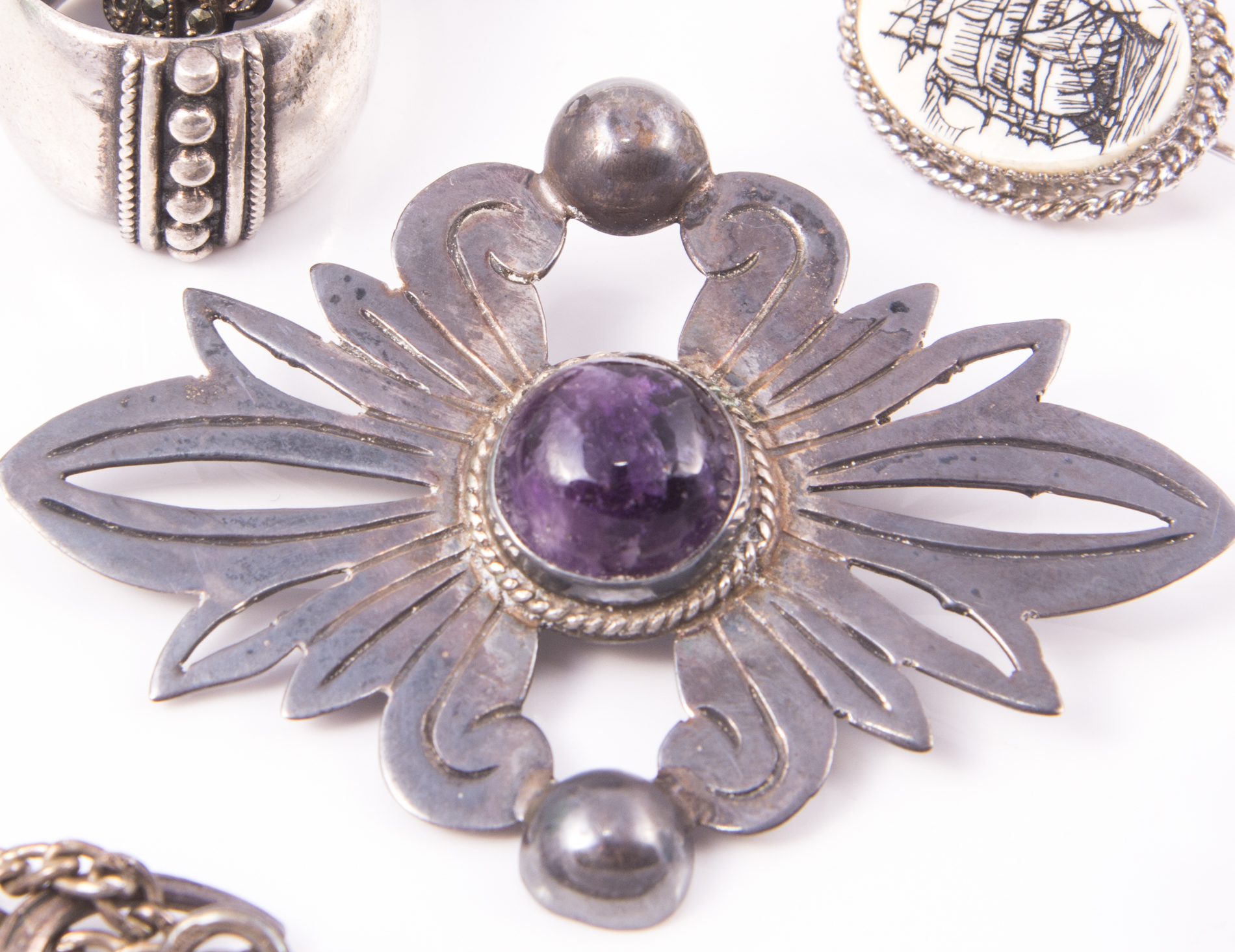 Sterling Silver Gemstone Jewelry