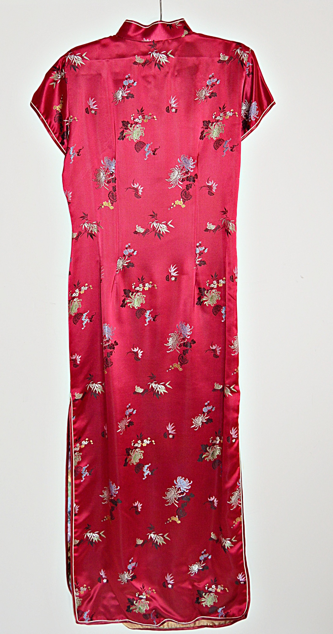 Vintage Chinese Silk Satin Cheongsam