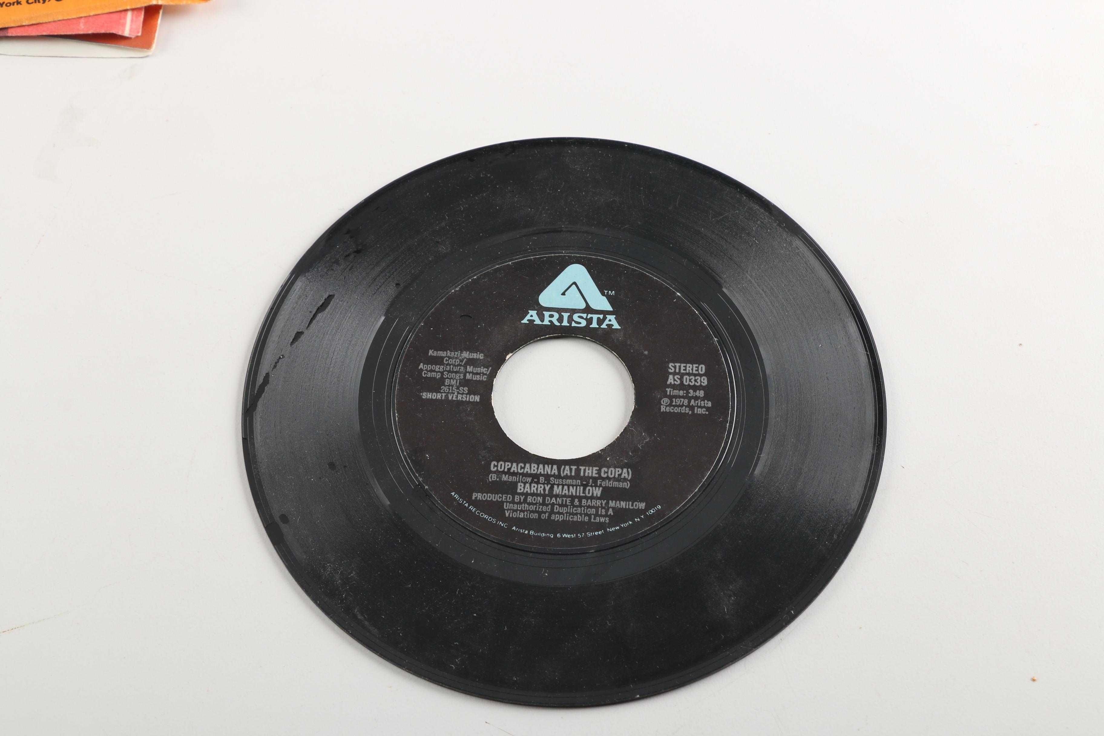 Assortment of Vintage 45 rpm Records