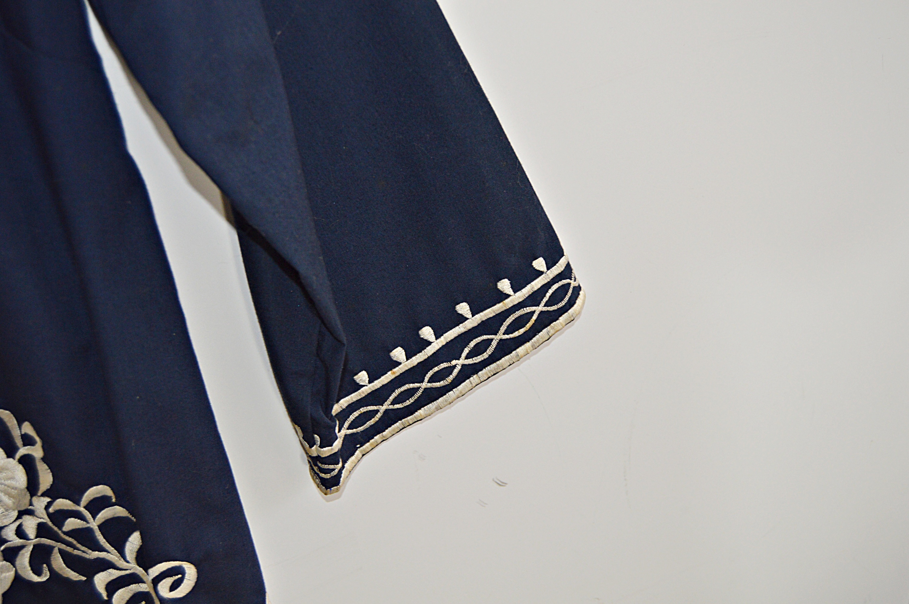 Vintage Chinese Embroidered Cotton Tunics