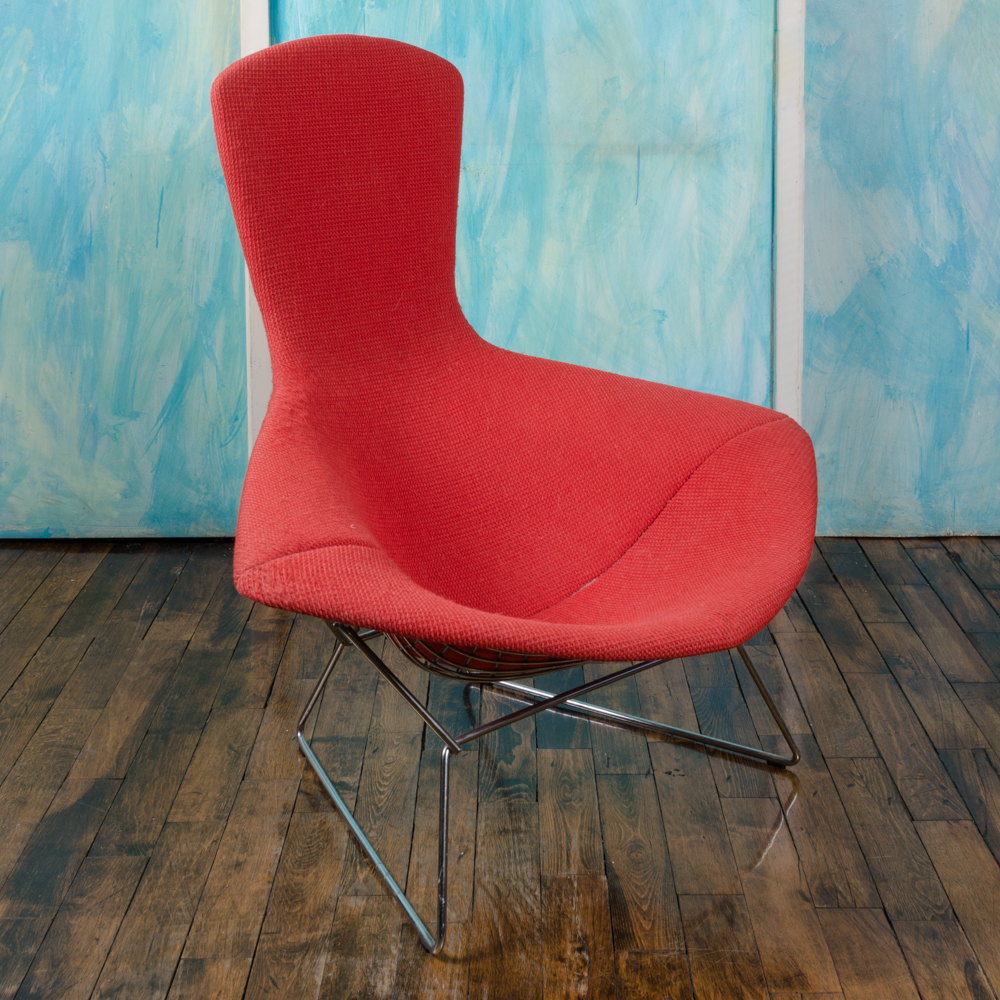 Harry Bertoia for Knoll "Bird" Lounge Chair and Ottoman