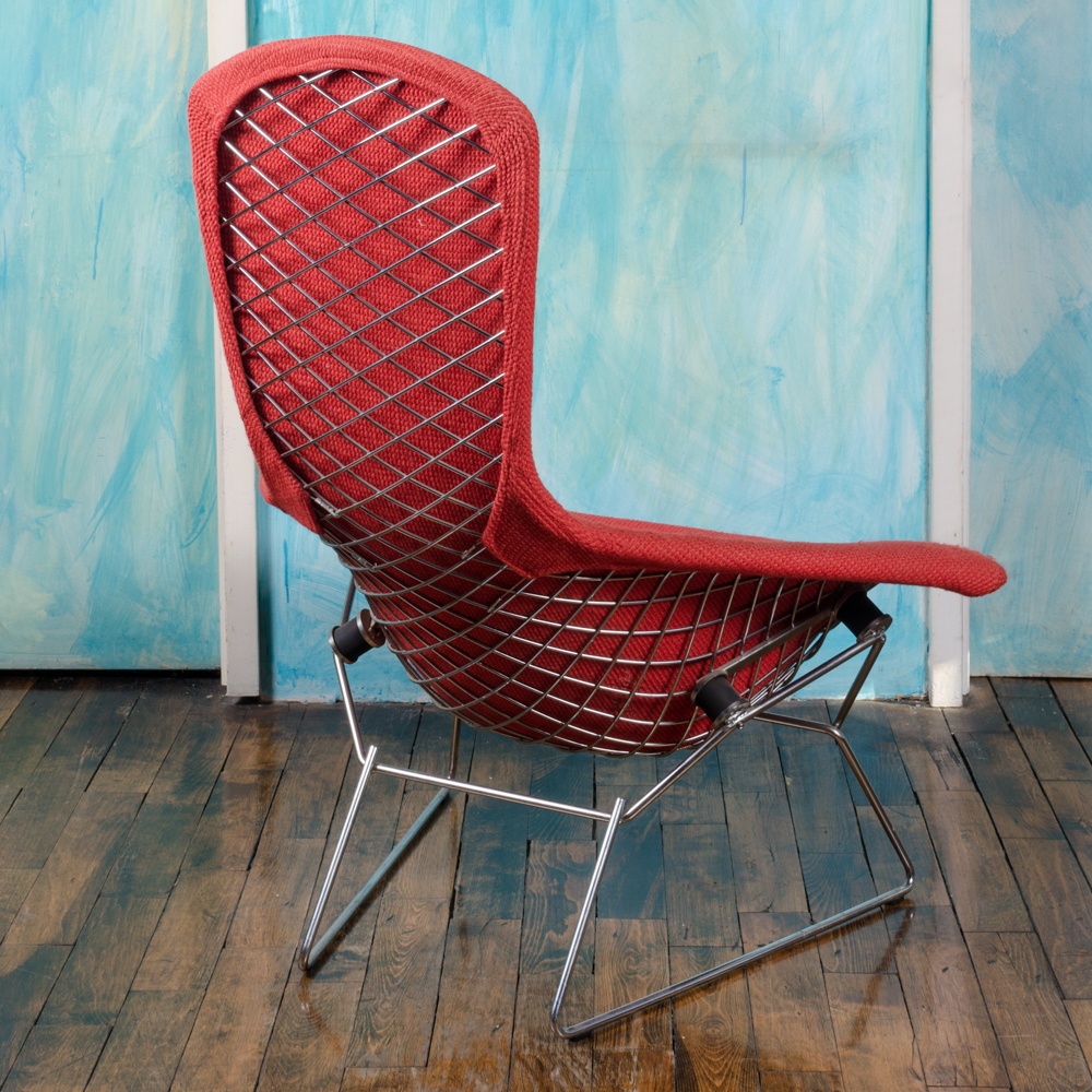 Harry Bertoia for Knoll "Bird" Lounge Chair and Ottoman