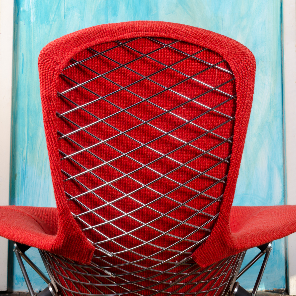 Harry Bertoia for Knoll "Bird" Lounge Chair and Ottoman