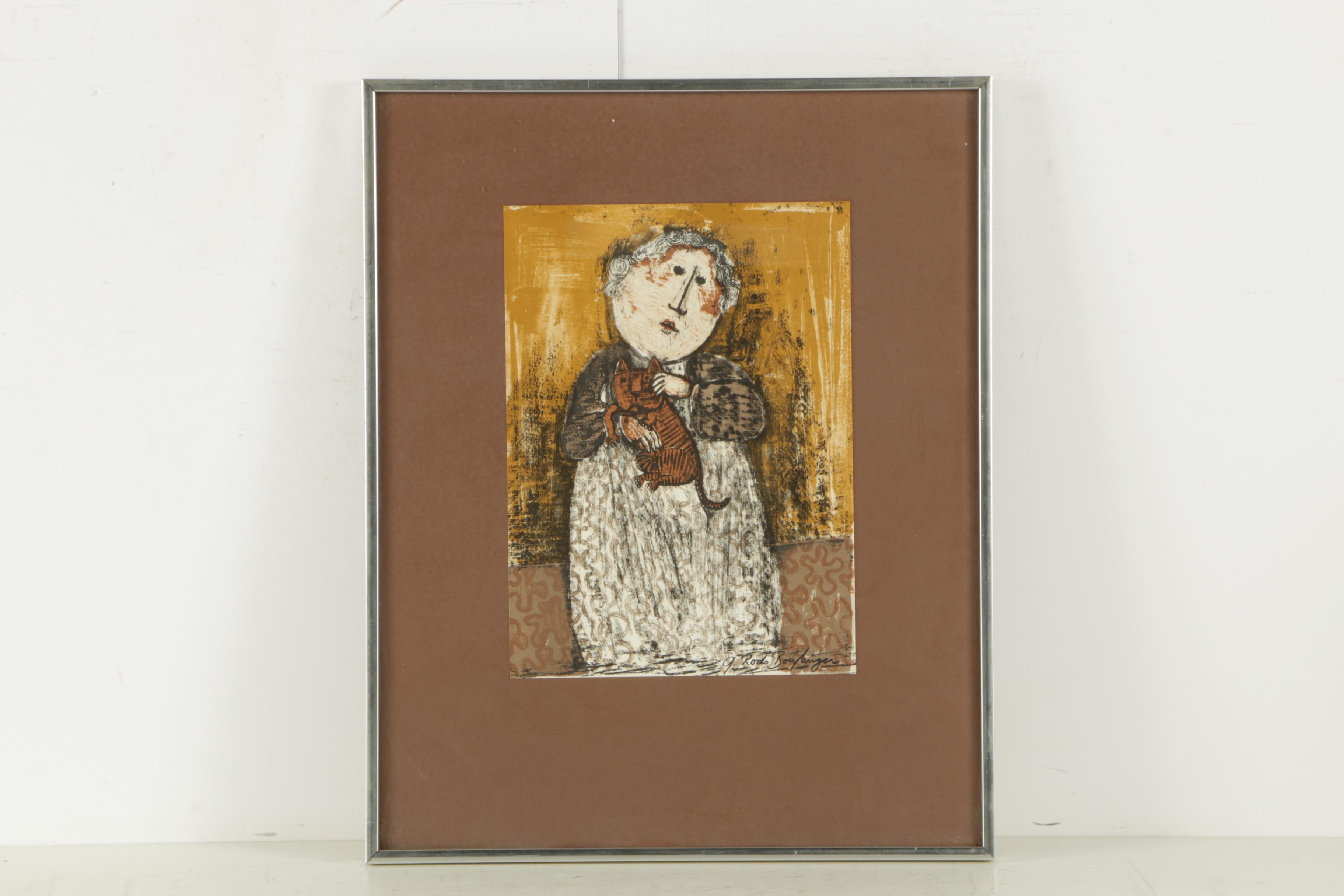 Lithographic Prints after Graciela Rodo Boulanger