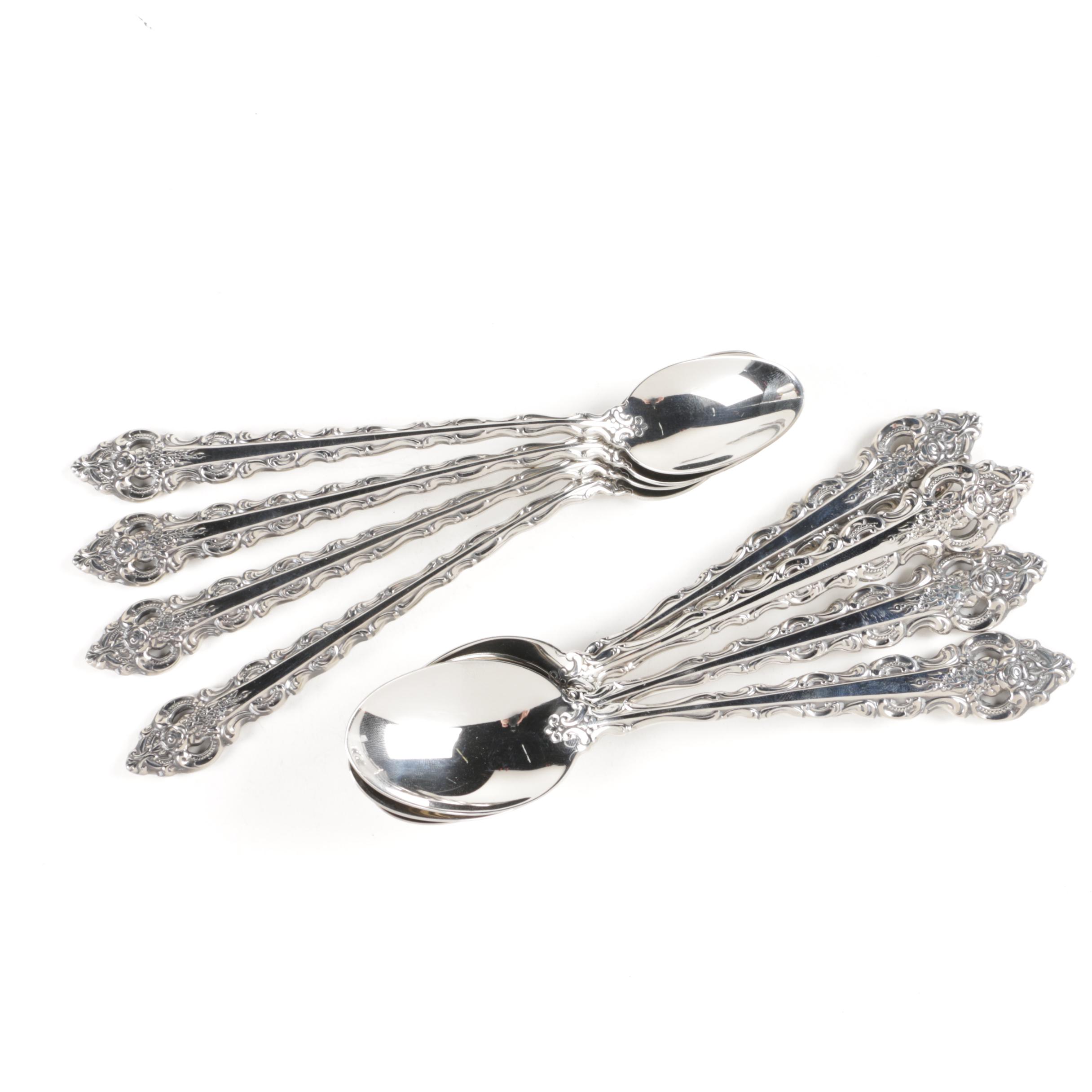 Oneida Stainless Steel Baroque Style Flatware Set