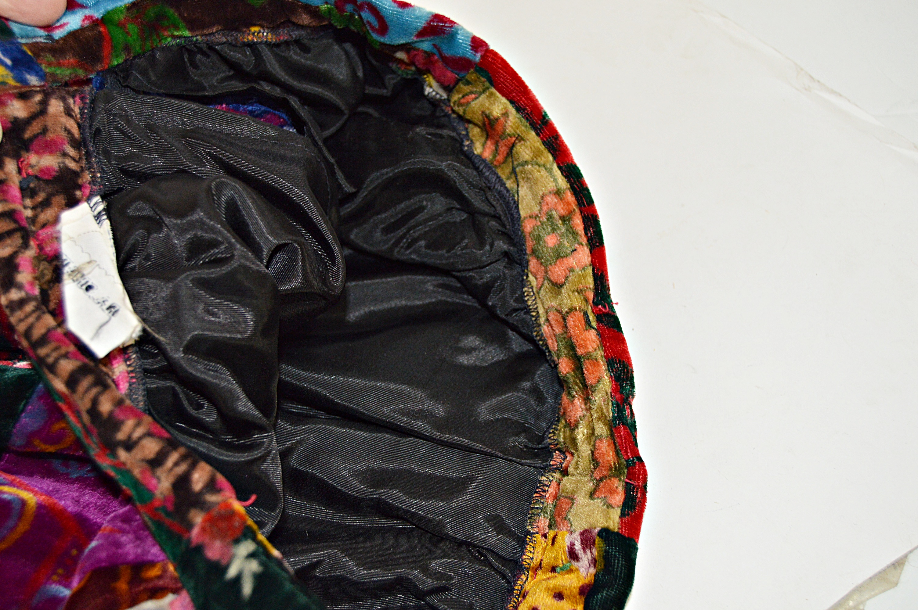 Vintage Dorian Rooster Blouse and Mod Velvet Maxi Skirt