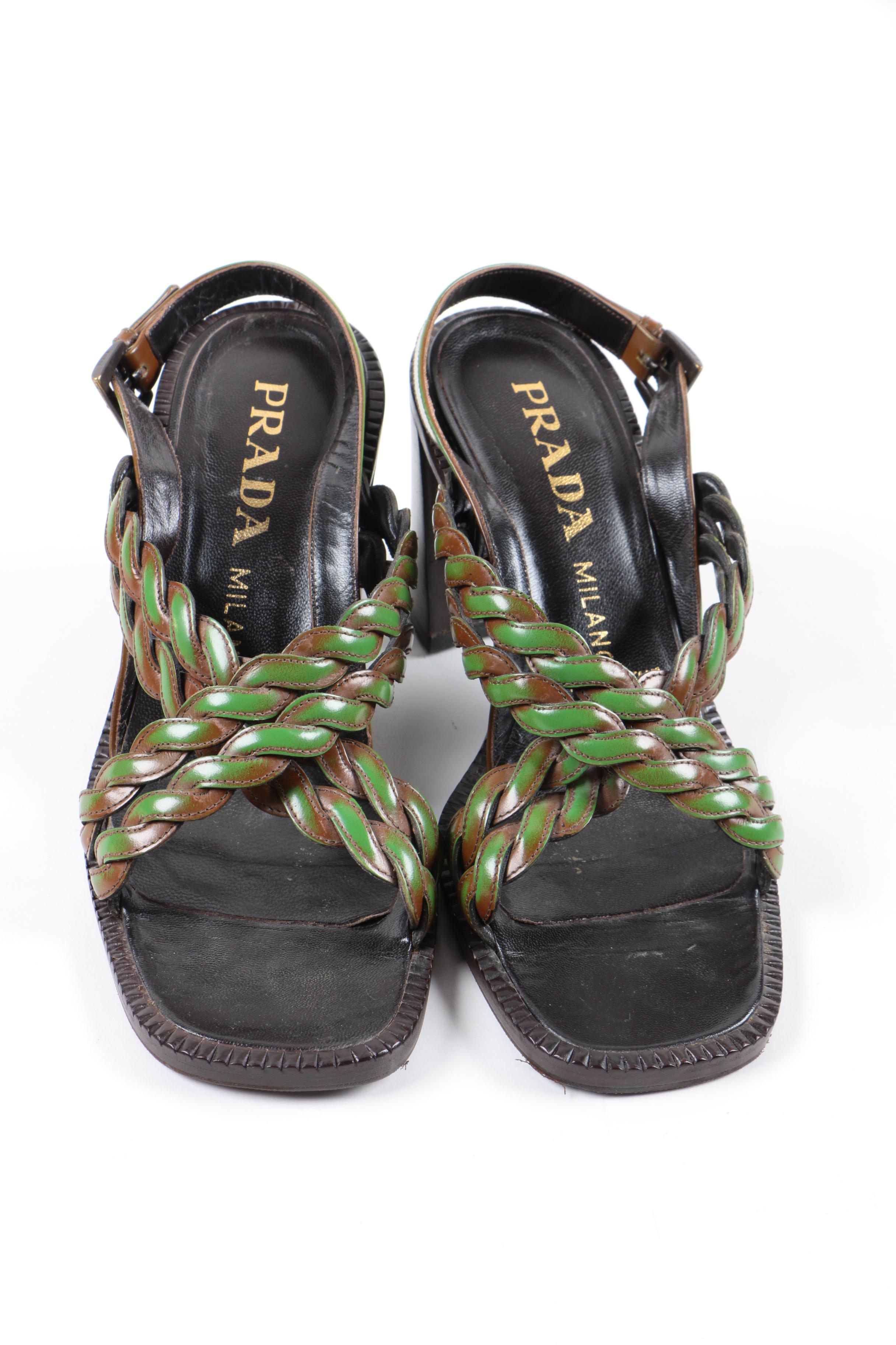 Prada Leather Heels and Sandals