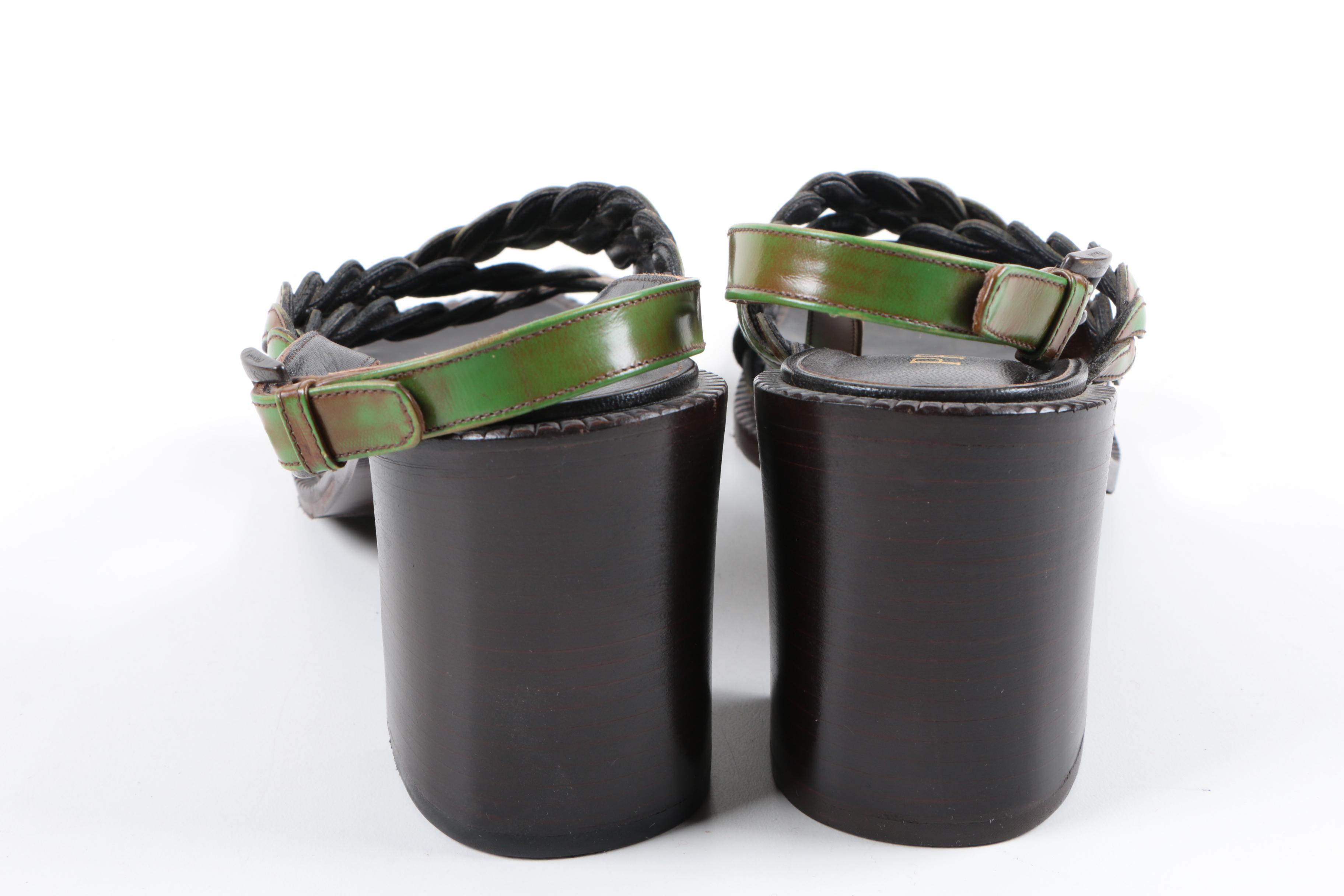 Prada Leather Heels and Sandals