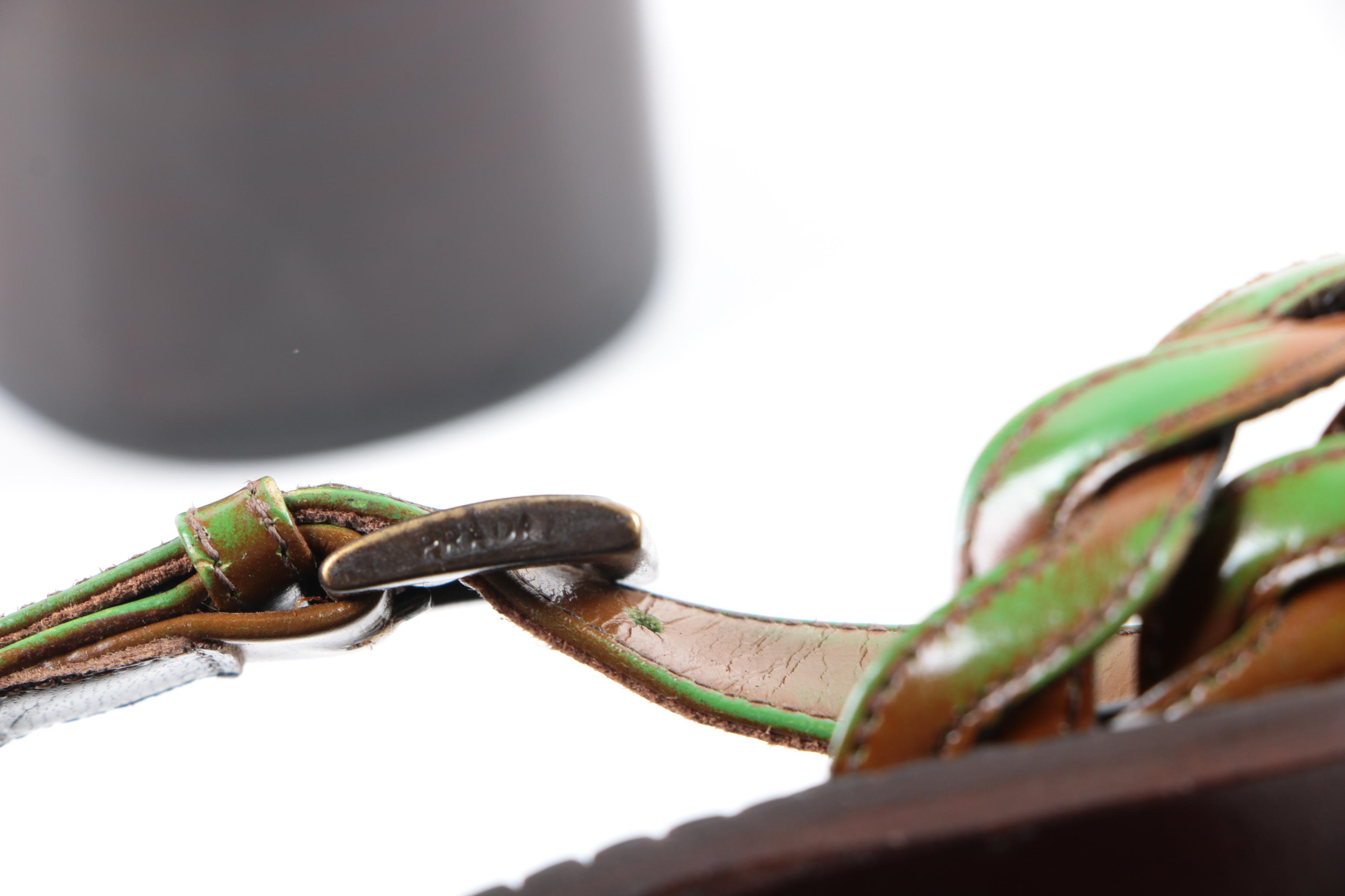 Prada Leather Heels and Sandals