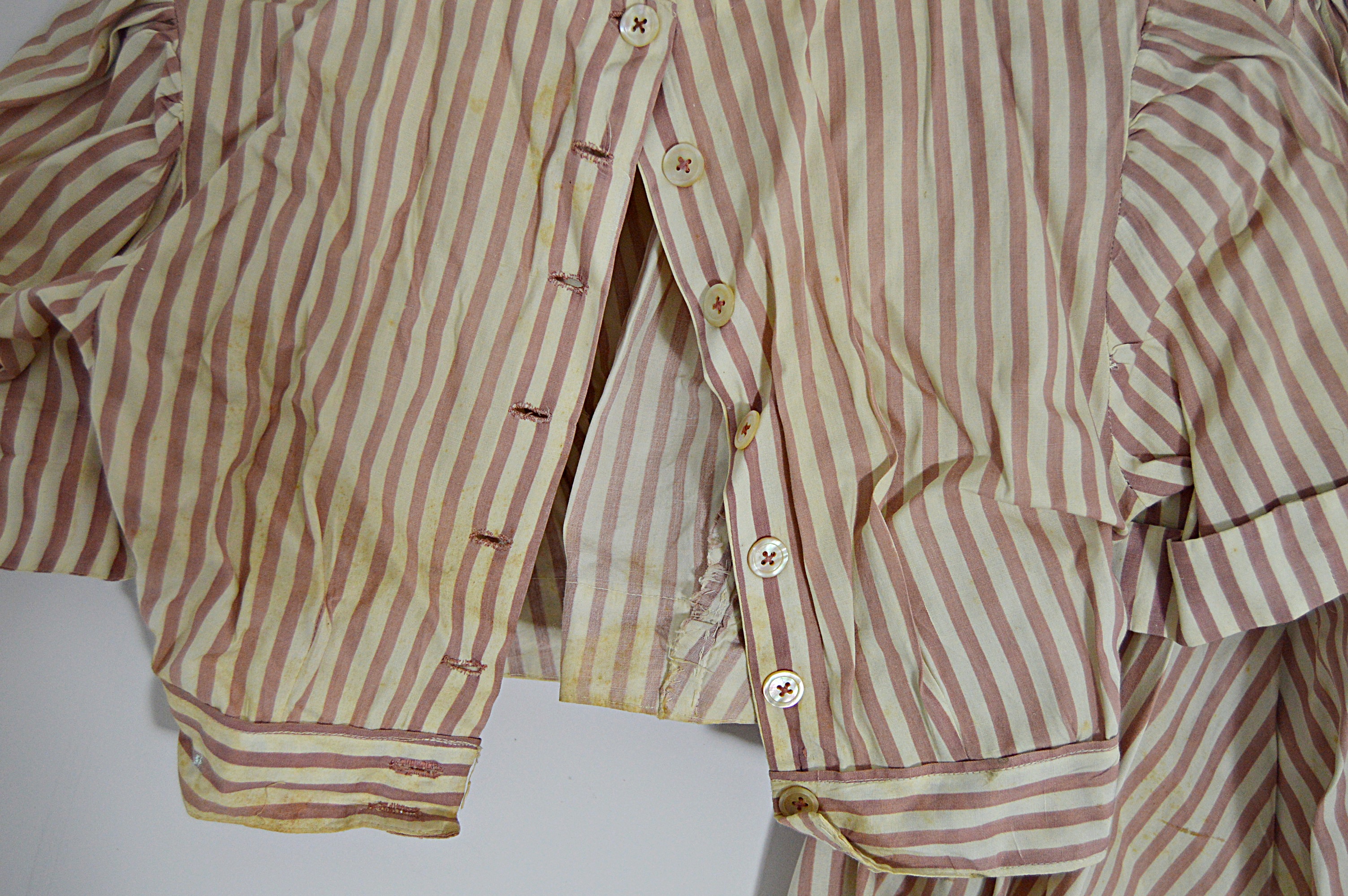 1930s Cotton Blouse and Skirt