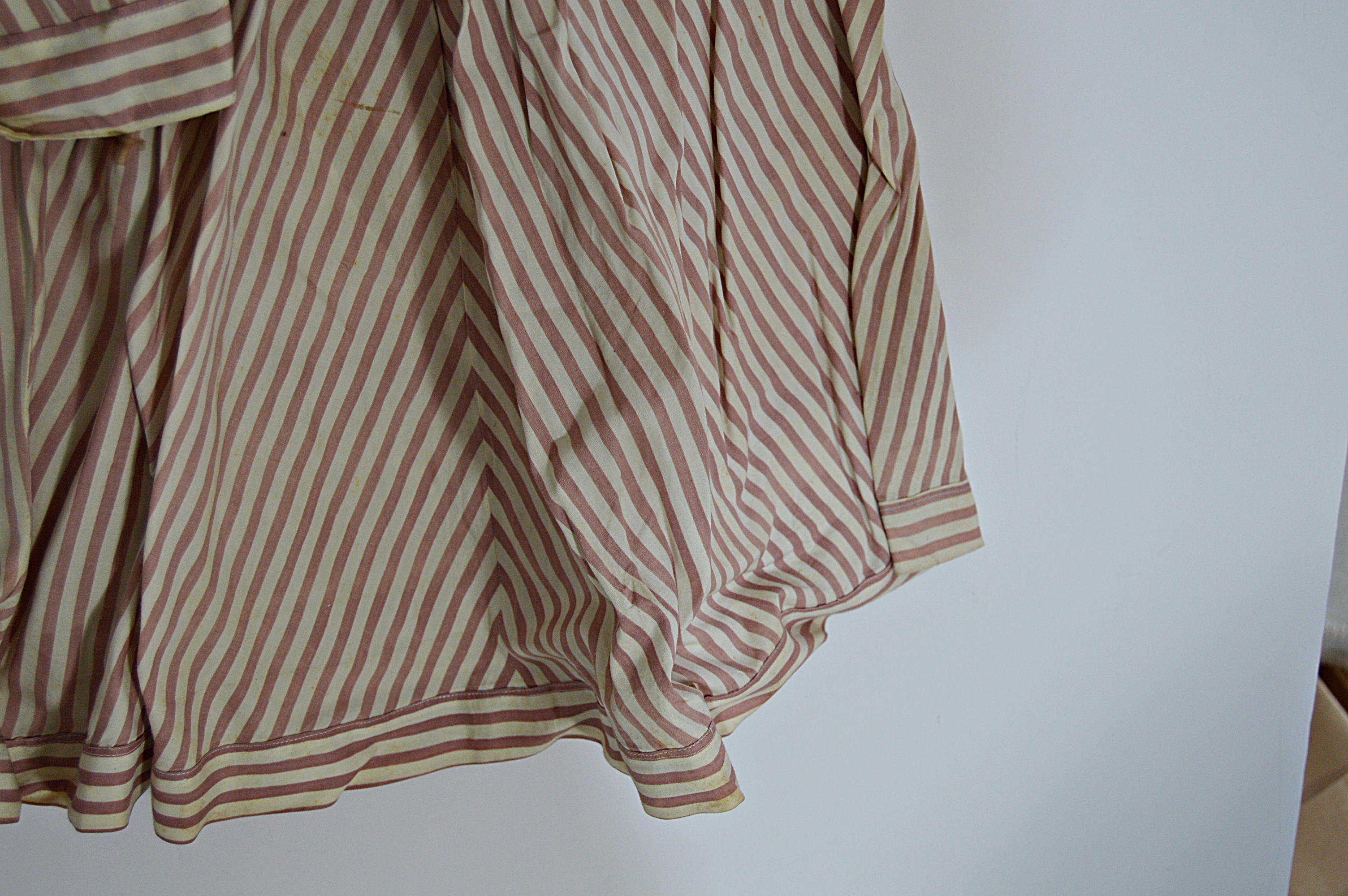 1930s Cotton Blouse and Skirt