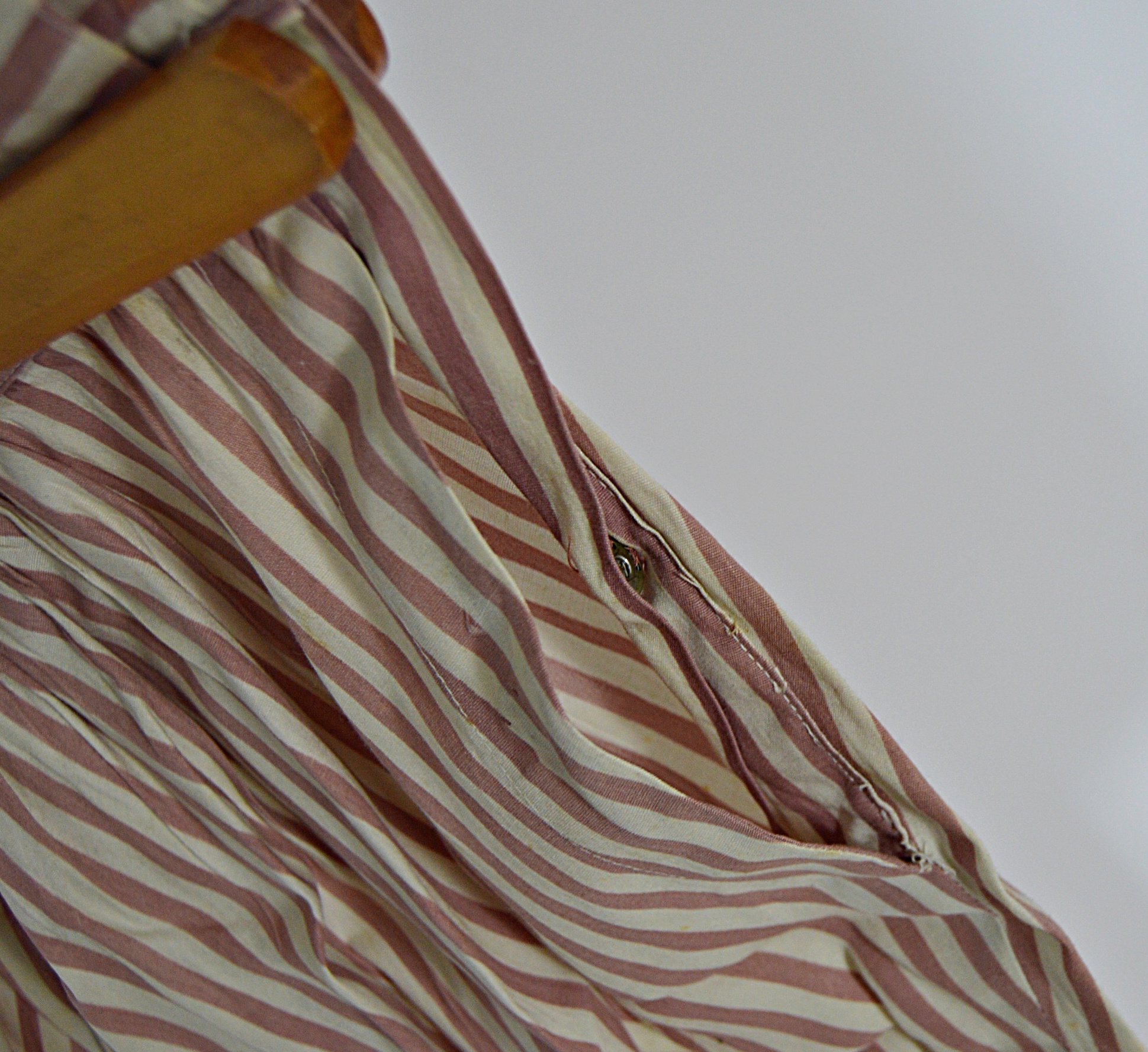 1930s Cotton Blouse and Skirt