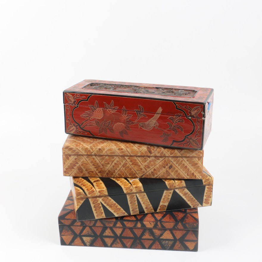 Handcrafted Decorative Wooden Boxes