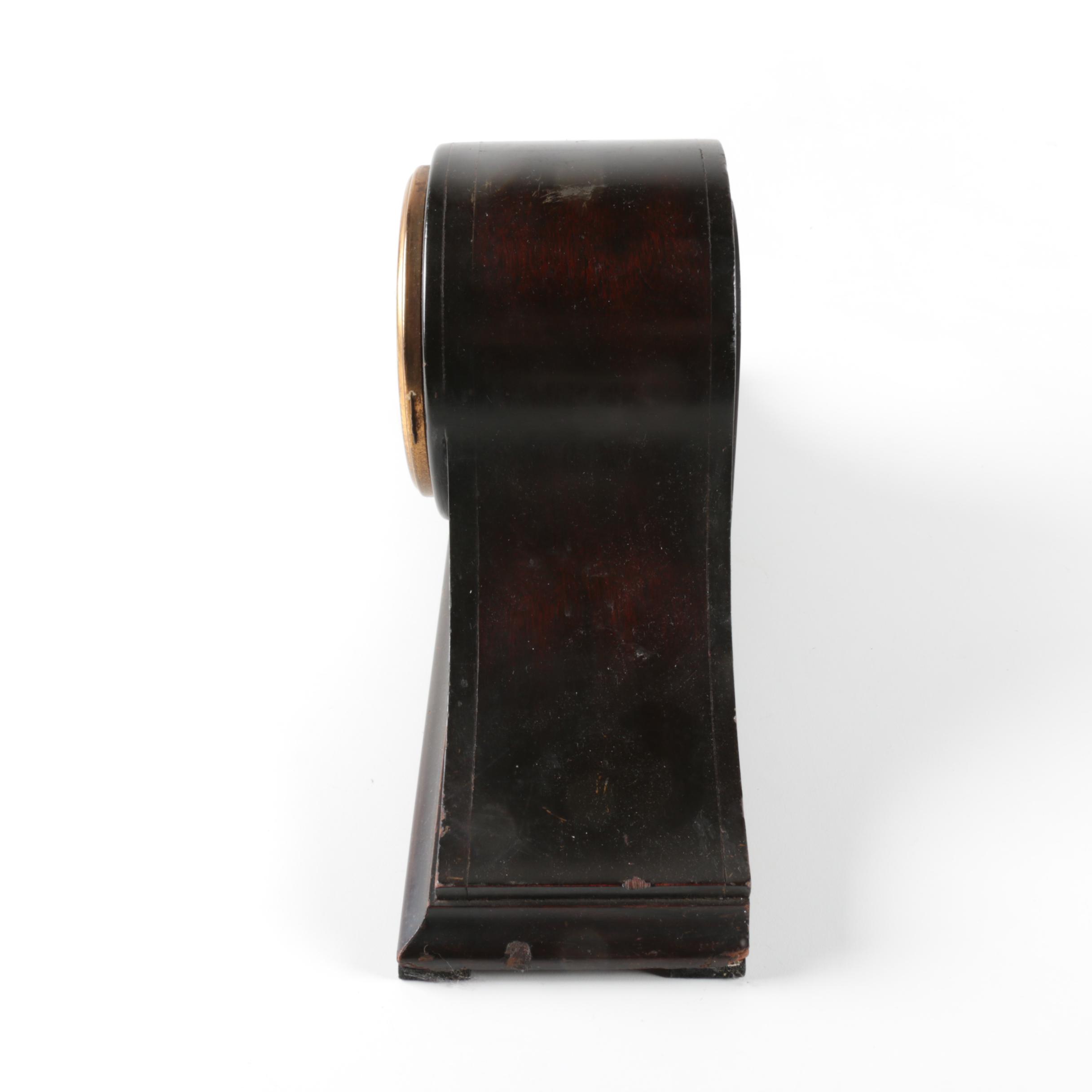 Vintage New Haven Clock Company Tambour Mantel Clock