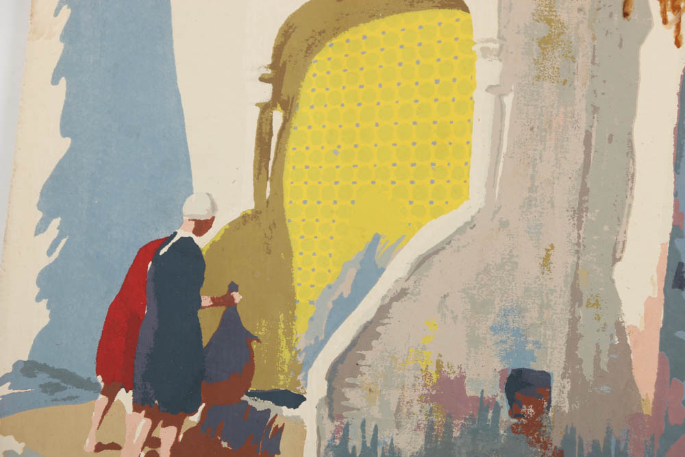 Collection of Francis Beaugureau Serigraphs of Street Scenes