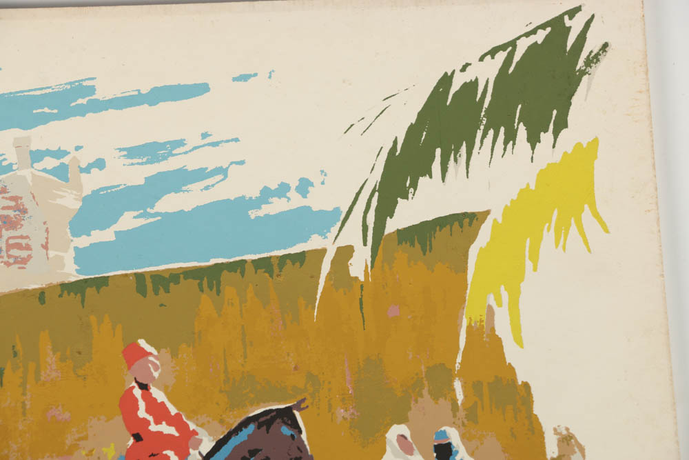 Collection of Francis Beaugureau Serigraphs of Street Scenes