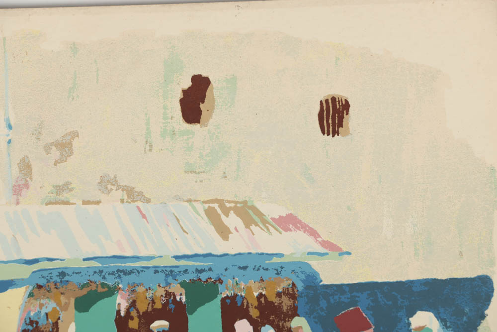 Collection of Francis Beaugureau Serigraphs of Street Scenes