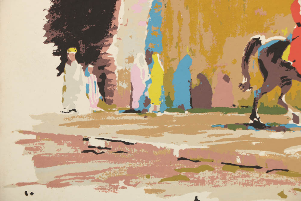 Collection of Francis Beaugureau Serigraphs of Street Scenes