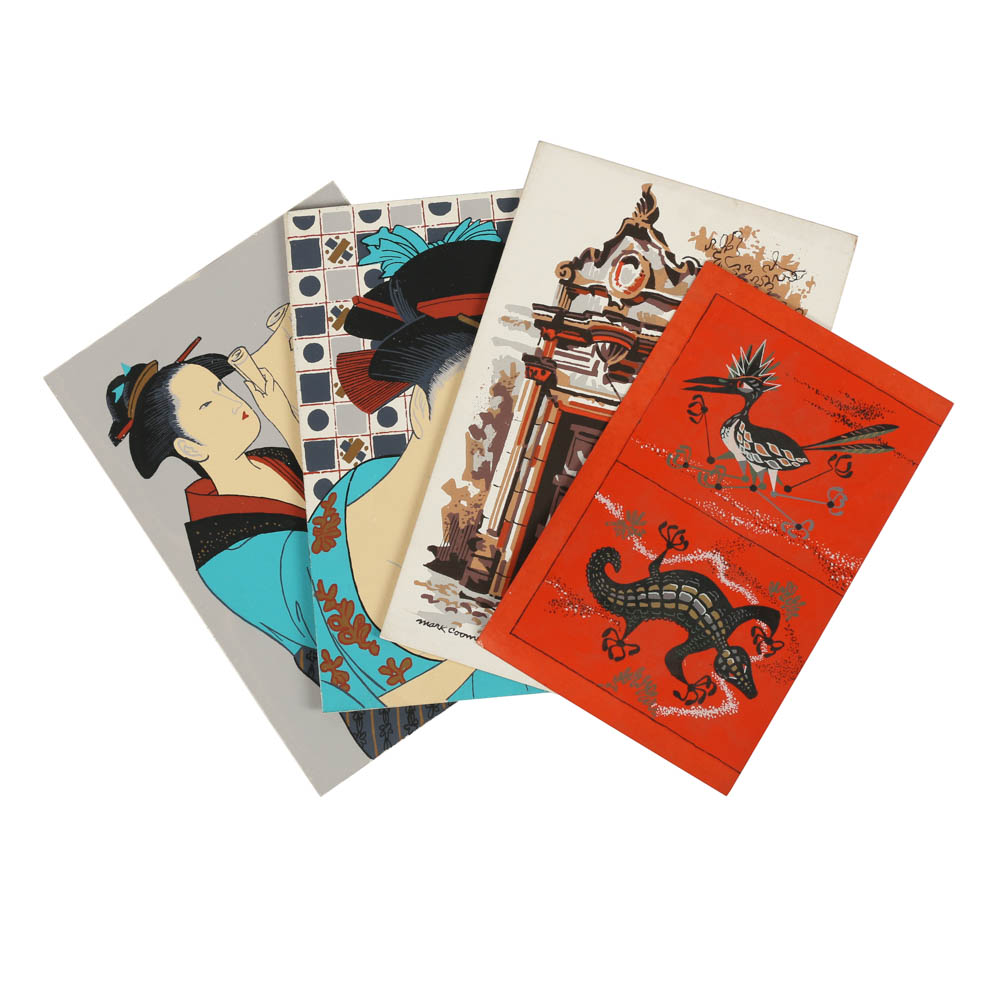 Assortment of Mark Coomer Limited Edition Serigraphs of Various Themes