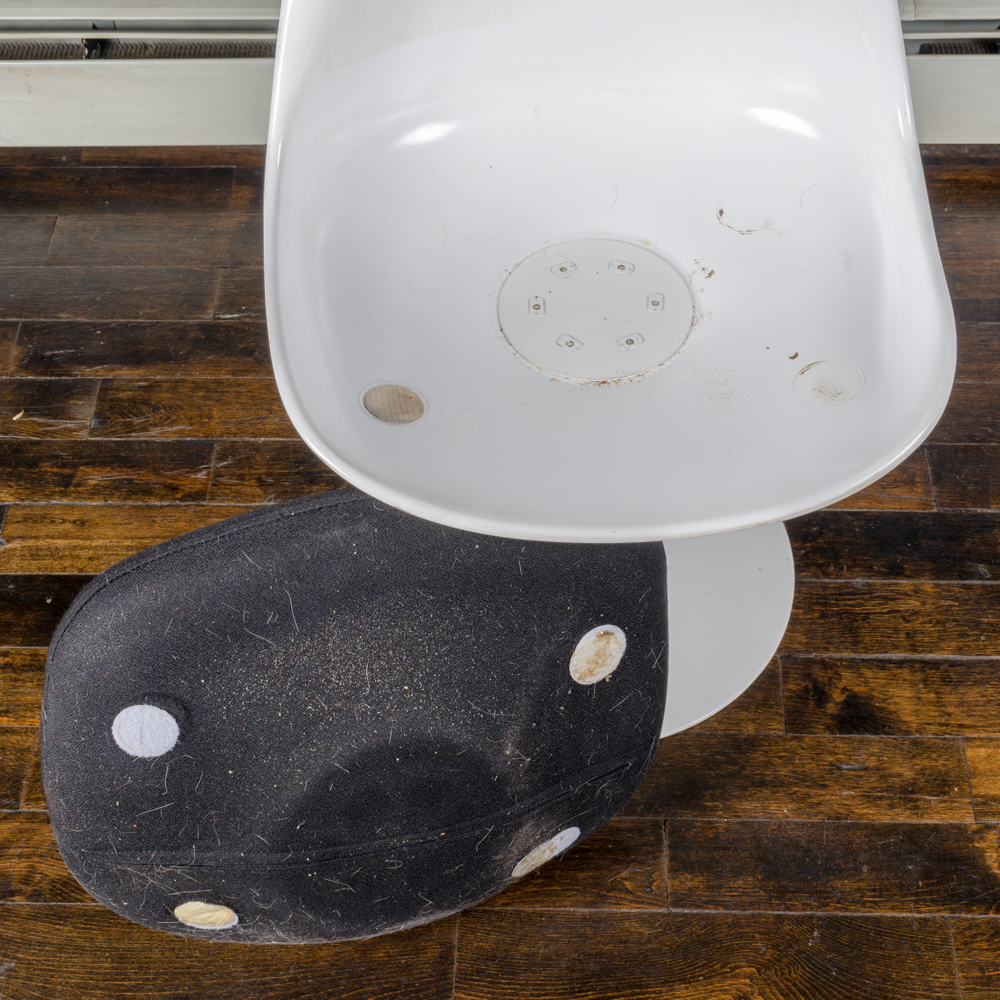 Mid Century Modern "Tulip" Armless Chair by Saarinen for Knoll