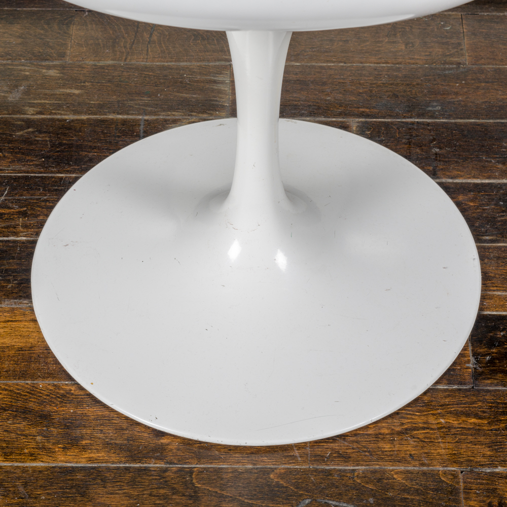Mid Century Modern "Tulip" Armless Chair by Saarinen for Knoll