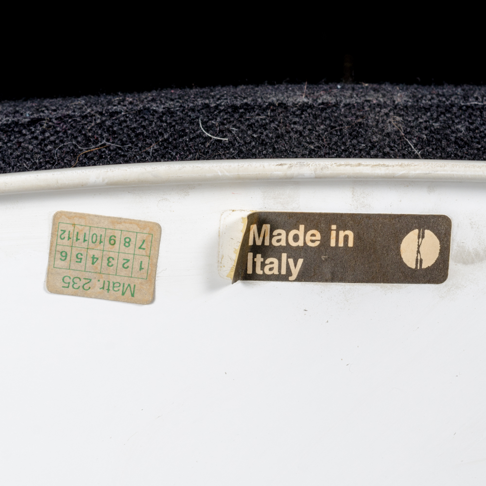 Mid Century Modern "Tulip" Armless Chair by Saarinen for Knoll