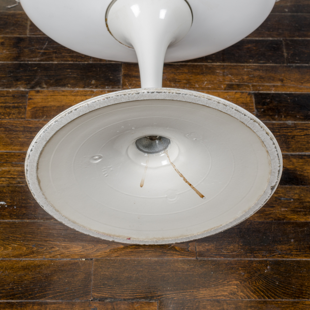 Mid Century Modern "Tulip" Armless Chair by Saarinen for Knoll