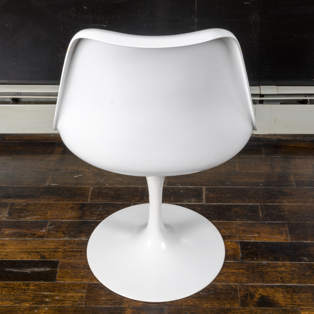 Mid Century Modern "Tulip" Armless Chair by Saarinen for Knoll