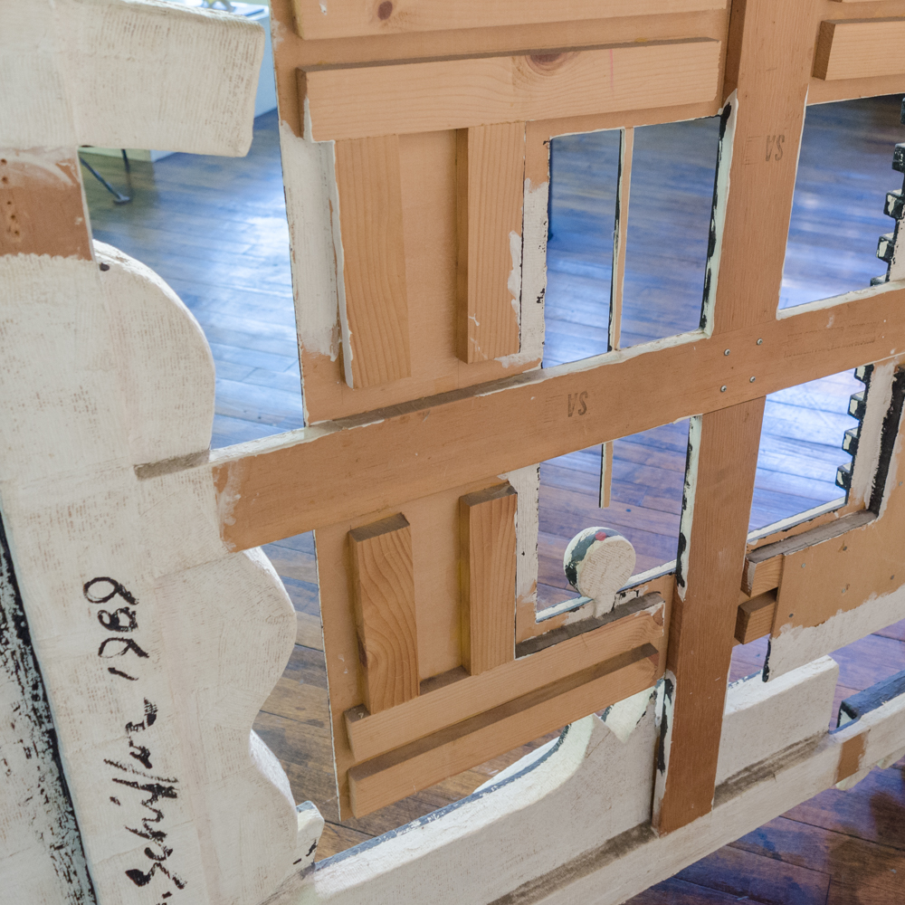 Bill Schiffer Vintage Wall Sculpture "Framed"