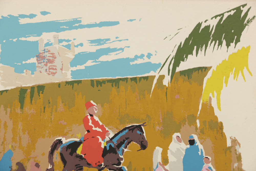 Francis Beaugureau Serigraphs of Street Scenes