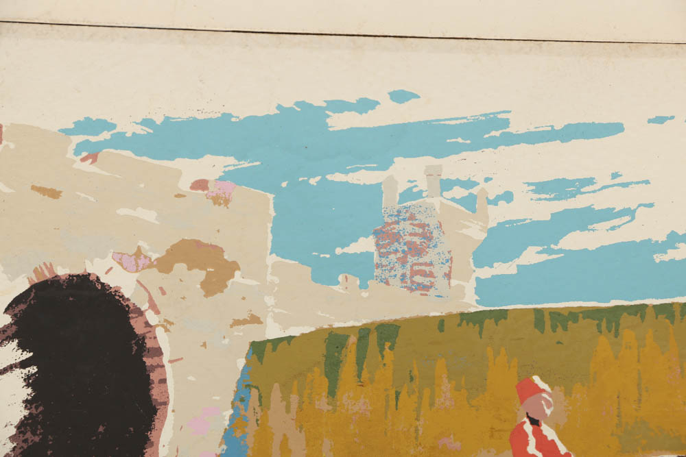 Francis Beaugureau Serigraphs of Street Scenes