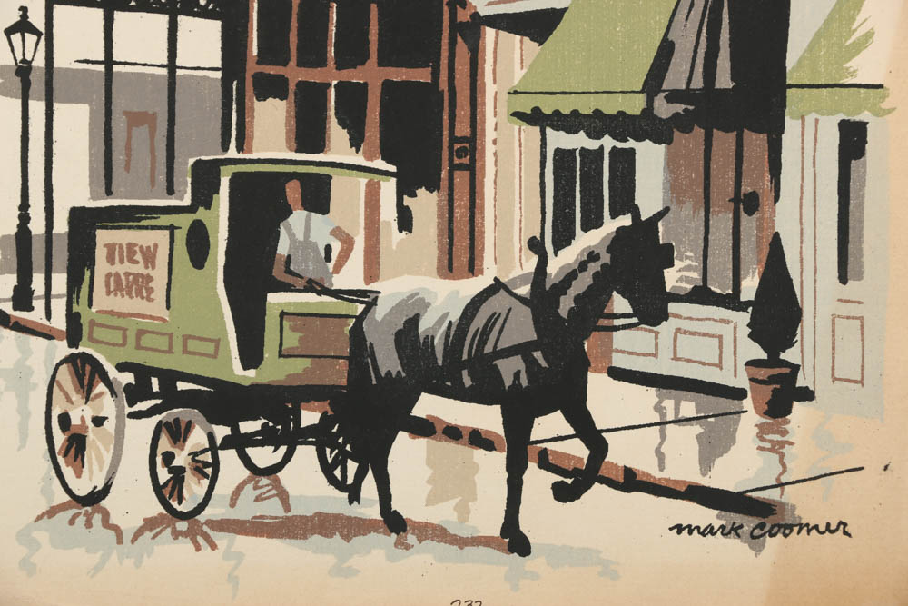 Variety of Mark Coomer Limited Edition Serigraphs of Various Themes