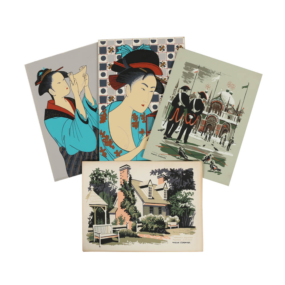 Assortment of Mark Coomer Limited Edition Serigraphs of Various Themes