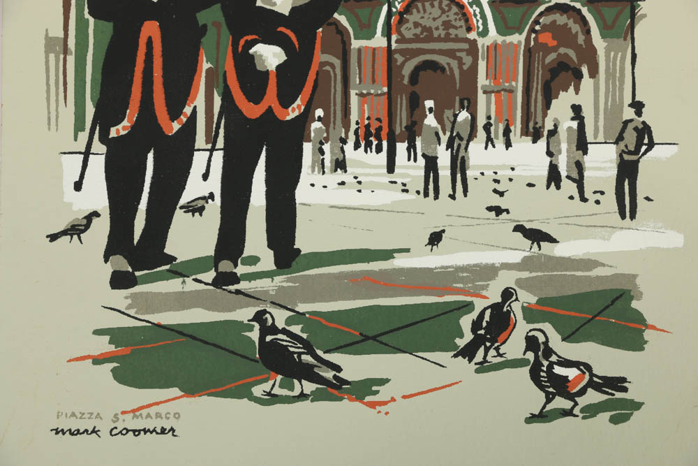 Assortment of Mark Coomer Limited Edition Serigraphs of Various Themes