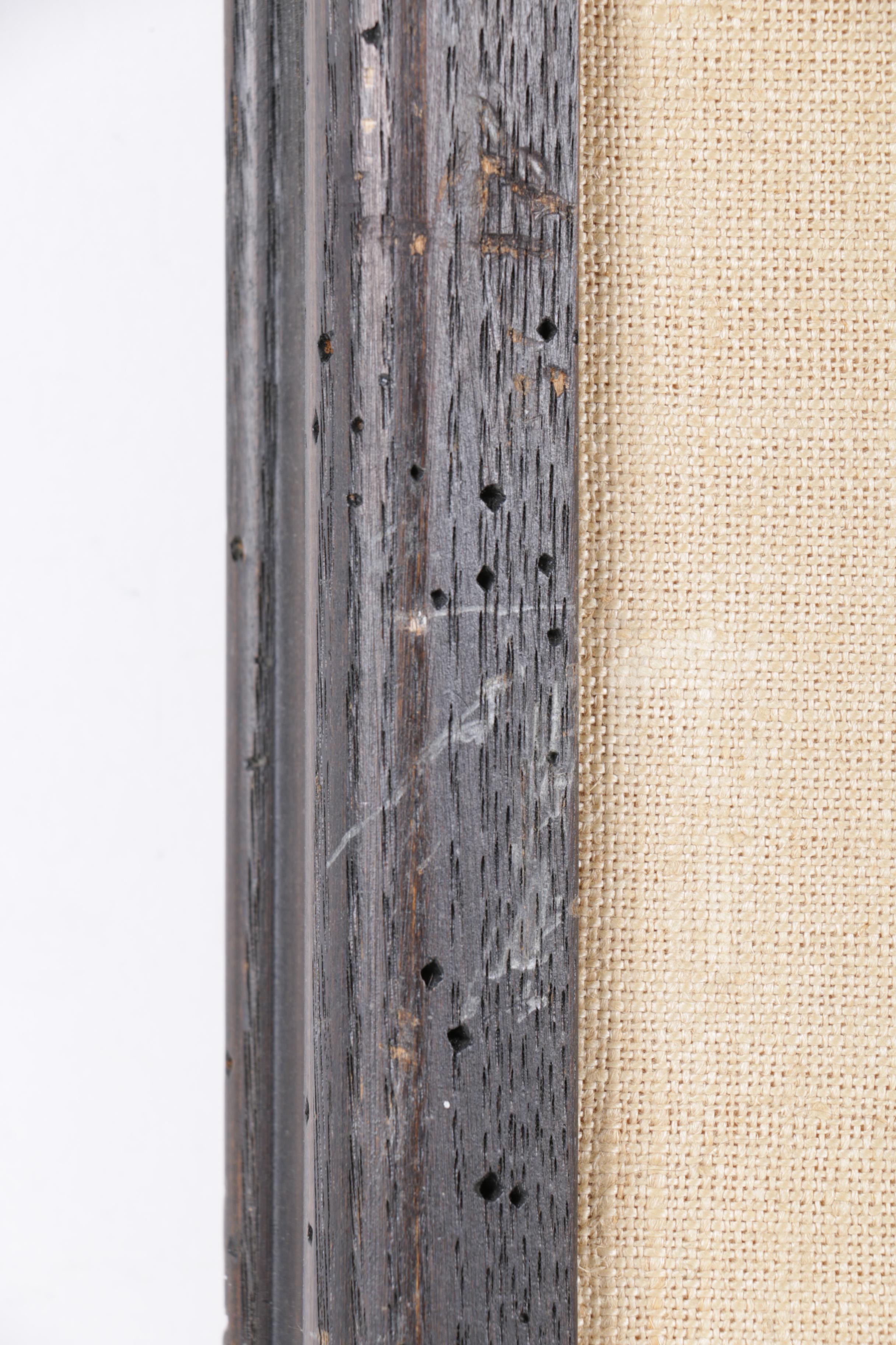 Robert Alan Gough Oil Painting on Canvas Board of Wooded Scene